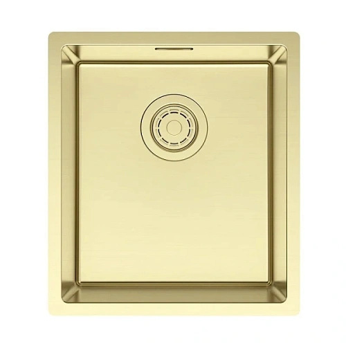 Мойка для кухни Paulmark Yuni 39 см светлое золото - фото 3