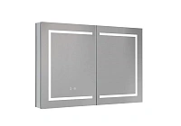 Зеркальный шкаф с подсветкой Акватек 100 см прямоугольный