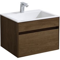 Тумба под раковину подвесная Vincea Chiara 59,2 см T.Oak