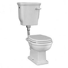 Унитаз напольный с высоким бачком ArtCeram Hermitage HEV00 с крепежом в комплекте