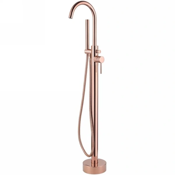 Смеситель для ванны Abber Wasser Kreis розовое золото AF8115RG (детальная фотография)