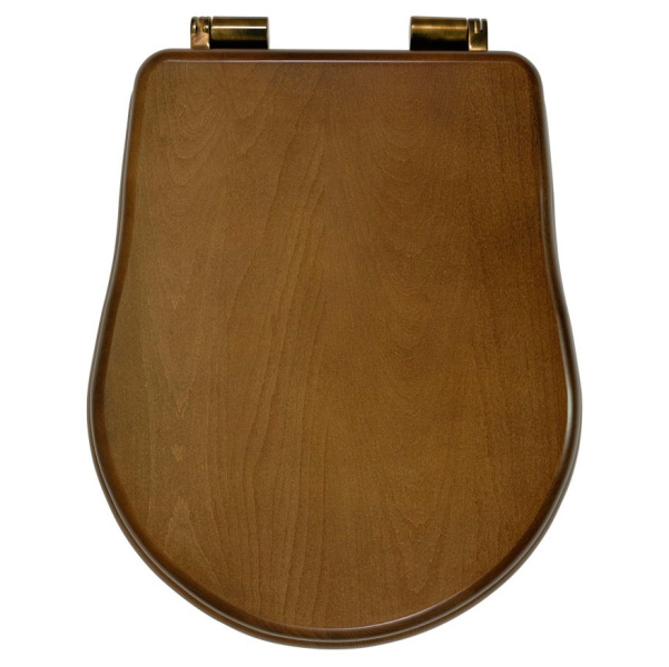 Крышка-сидение с микролифтом Migliore Bella фурнитура бронзаа 20675 (детальная фотография)