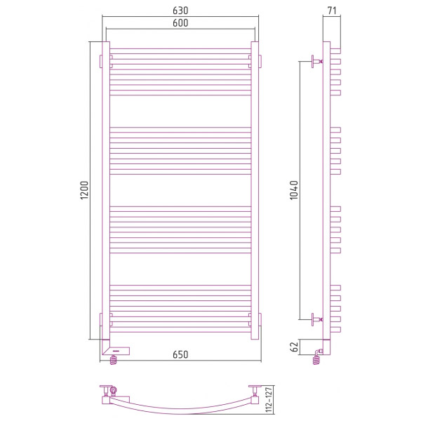 Схема (детальная фотография), хром