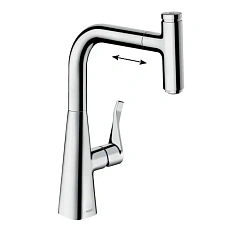 Смеситель для кухни Hansgrohe Metris Select хром