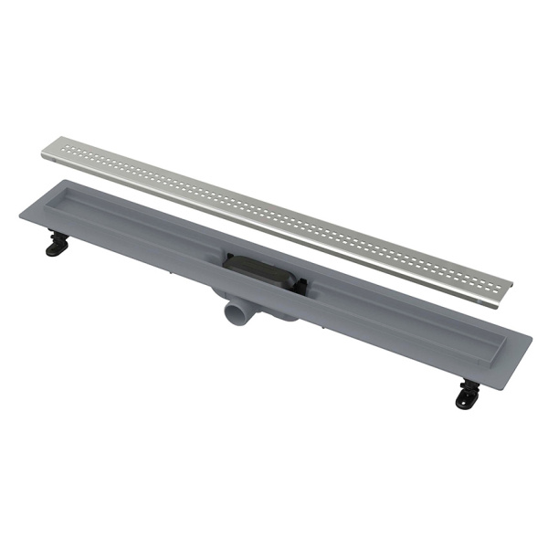 Душевой лоток Alcaplast 55 см с решеткой из нержавеющей стали APZ9-550M (детальная фотография)