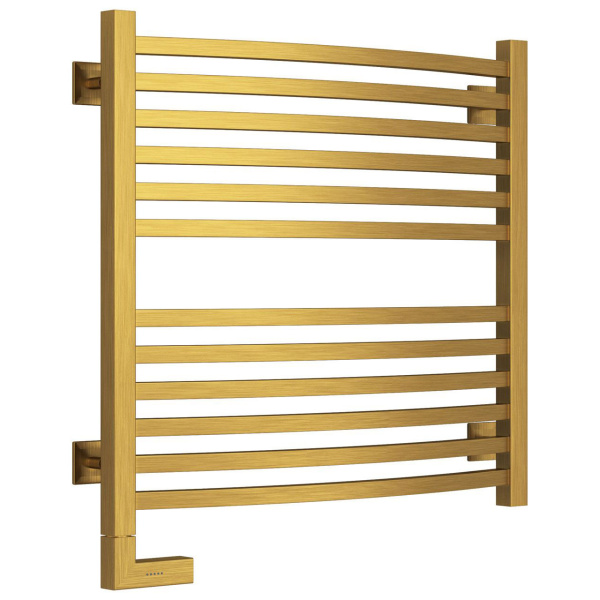 Полотенцесушитель электрический Сунержа Аркус 2.0 60х60 см состаренная латунь 051-5604-6060 (детальная фотография)