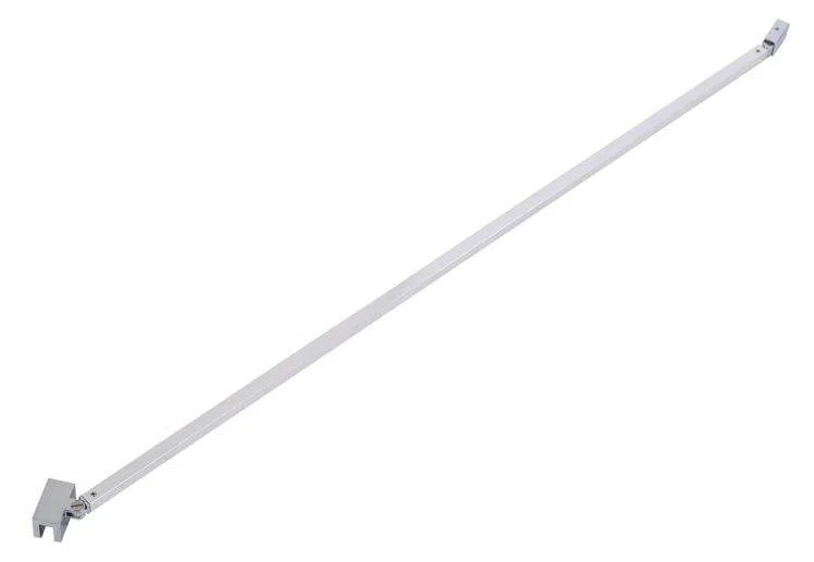 Душевая перегородка Cezares Liberta 80 см стекло бронза, профиль хром LIBERTA-L-1-TB-80-BR-Cr (детальная фотография), 80 см