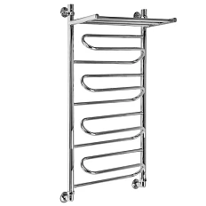 Полотенцесушитель водяной Ника Curve 100x40 см хром