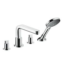 Смеситель на край ванны Hansgrohe Metris S