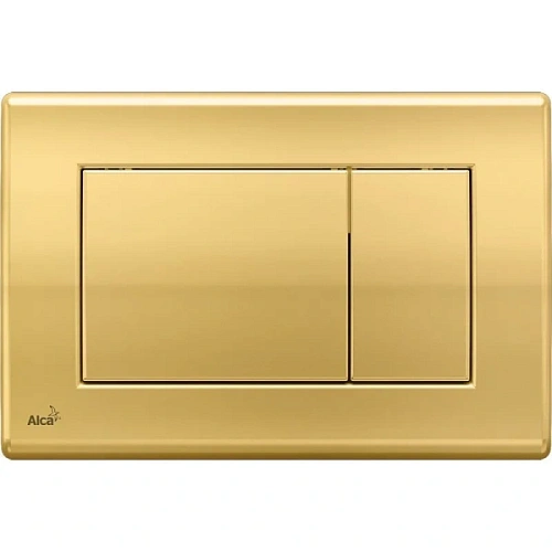 Клавиша смыва Alcaplast золото глянцевое - фото 4