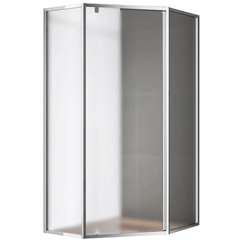 Душевой уголок Cezares Eco 100x100 см стекло рифленое - фото 2