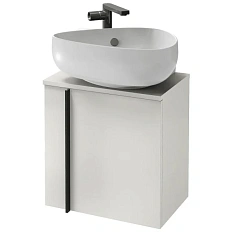 Тумба под раковину подвесная Jacob Delafon Nouvelle Vague 45 см белый блестящий лак