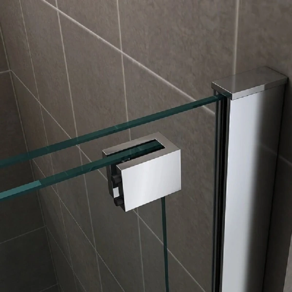 Душевая дверь в нишу Abber Komfort 120 см стекло прозрачное AG09120 (детальная фотография), 120 см