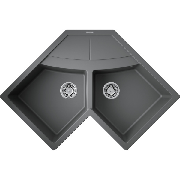 Мойка для кухни Omoikiri Sumi 83C 499 83 см угловая (детальная фотография), нестандартной формы