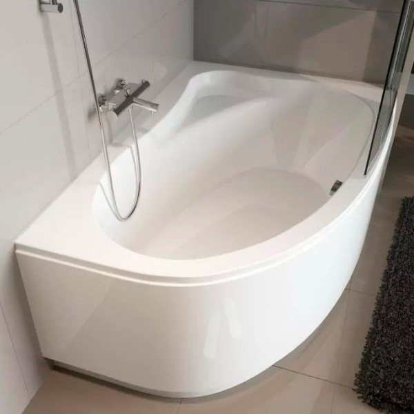 Ванна акриловая Riho Aryl 140х90 см без гидромассажа, левая B020001005 (детальная фотография), акриловые