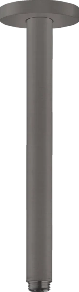 Кронштейн для верхнего душа Hansgrohe шлифованный черный хром 27389340 (детальная фотография)