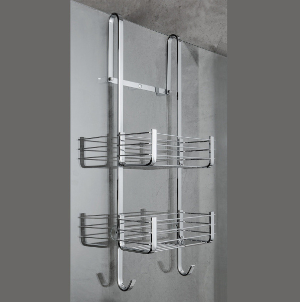 Полочка для ванной Colombo Cavalletti E Sedili хром B9634 (детальная фотография), металлические