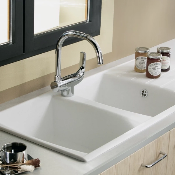 Смеситель для кухни Jacob Delafon Nateo однорычажный E76250-CP (детальная фотография), хром