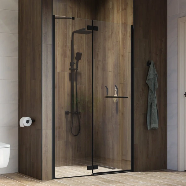 Душевая дверь в нишу IDDIS Slide 110 см распашная SLI6BH1i69 (детальная фотография), 110 см