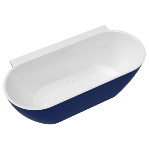 Ванна акриловая Delice Voyage 170х80 см синяя матовая DLR440106Bu (детальная фотография), современныe, hi-tech