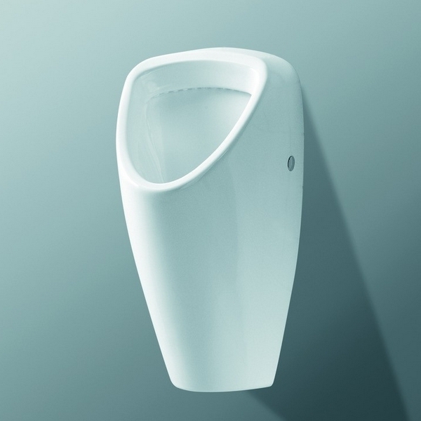 Писсуар подвесной Laufen Caprino c мухой 8.4206.1.000.400.1 (детальная фотография), современные, hi-tech