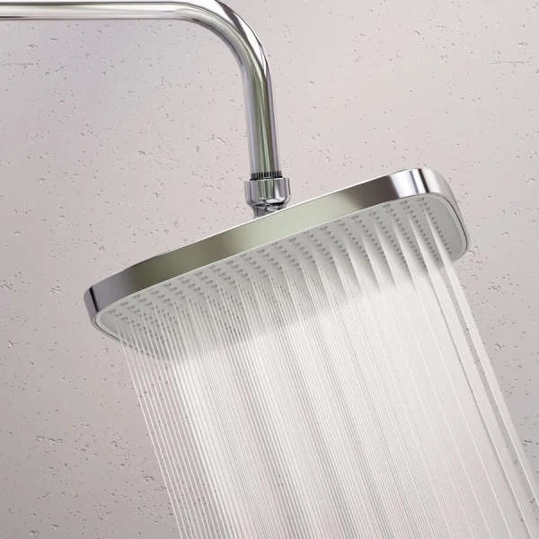 Душевая стойка Damixa Gala 953770 с гигиеническим душем (детальная фотография), настенные