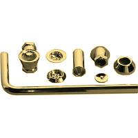 Комплект наружного слива-перелива для ванны, цвет золото, Simas 120017 ORO