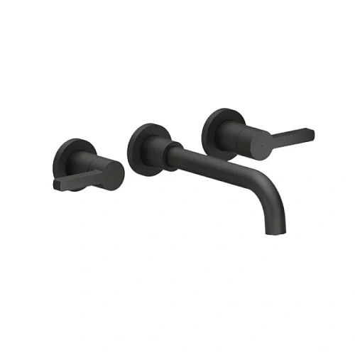 Смеситель для раковины Nobili Lira черный - фото 2