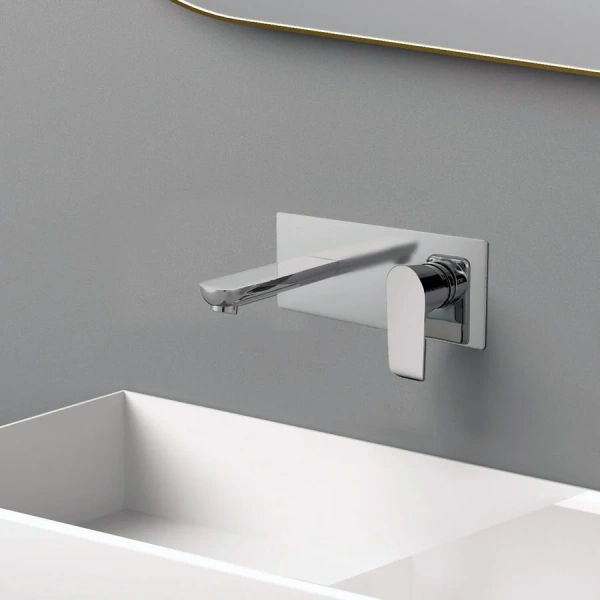 Смеситель для раковины Vincea Esse хром VBFW-1E1CH (детальная фотография), современные, hi-tech