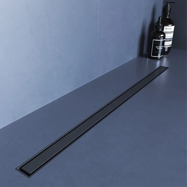 Душевой трап RGW SDR-51Gr 80 см серый 76215180-11 (детальная фотография), для монтажа в пол