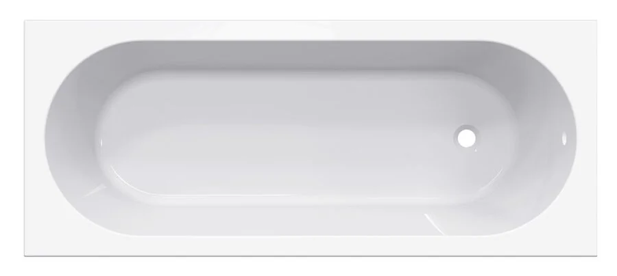 Ванна из искусственного камня Belux Классика-2 1800, 4810924289773, 180 x 80 см, Solid Surface, белый (детальная фотография)