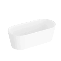 Ванна акриловая Vitra Geo 170 x 80 см, белая, 65370006000