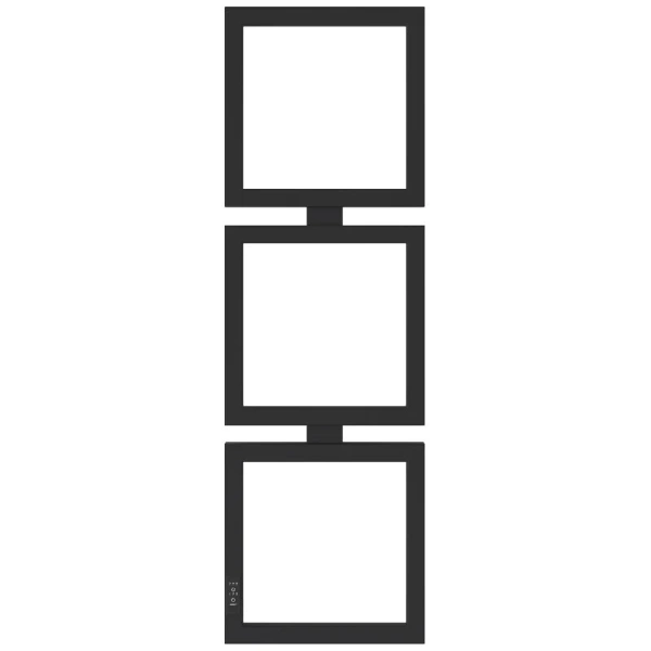 Полотенцесушитель электрический Сунержа Этюд 30х105 см правый черный матовый 31-0845-1030 (детальная фотография)