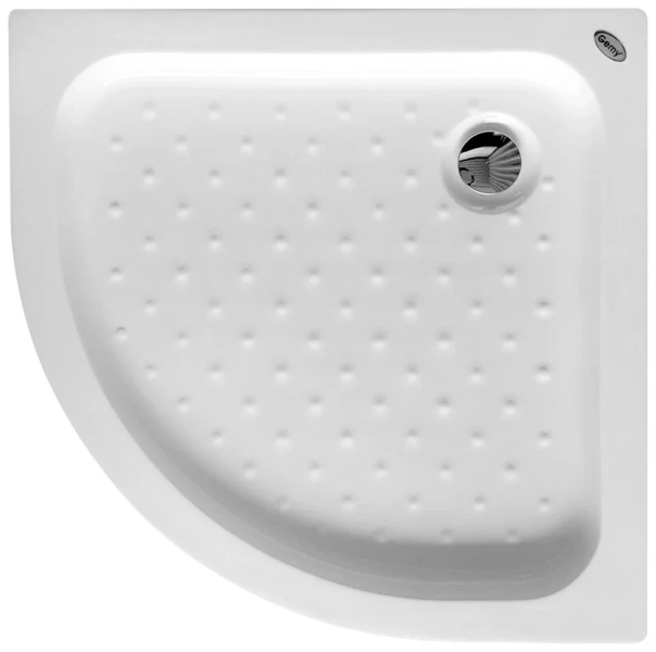 Душевой поддон Gemy 80x80 см белый ST06T (детальная фотография), недорогие