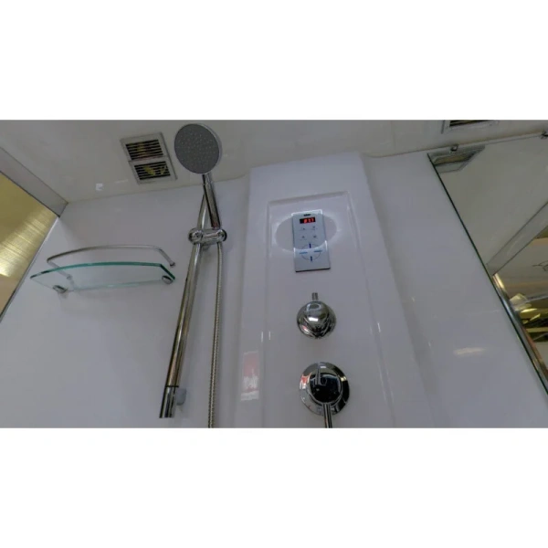 Душевой бокс Timo Lux 150x90 см стекло прозрачное T-7750(NEW) (детальная фотография), пристенные