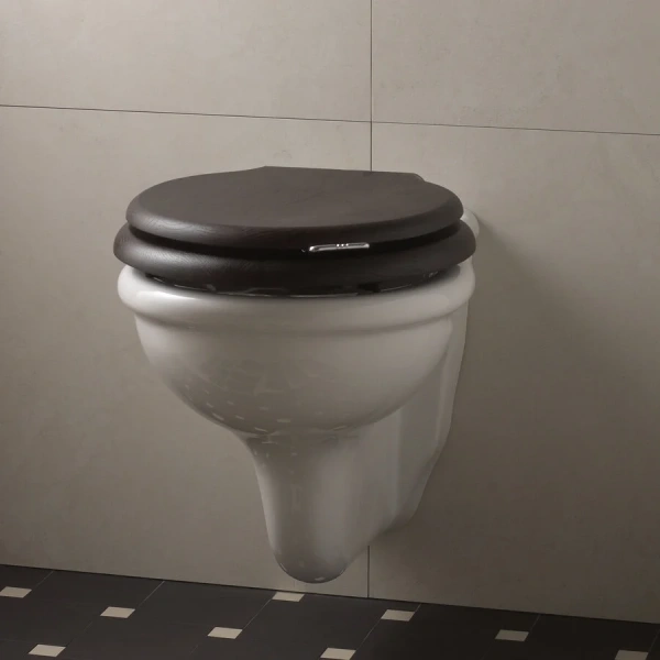 Унитаз подвесной Devon&Devon Etoile IBWCSET (детальная фотография), сиденье с микролифтом , с антивсплеском