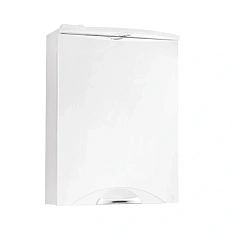 Зеркальный шкаф с подсветкой Style Line Жасмин-2 50/С Люкс 50 см с 1 распашной дверкой