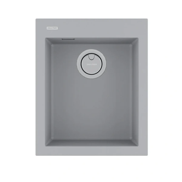 Мойка для кухни Paulmark Decoration 41 см Urban grey PM934150-UGR (детальная фотография)