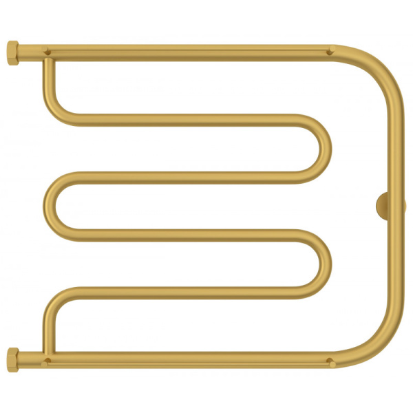 Полотенцесушитель водяной Сунержа Лира 65x50 см матовое золото 032-0012-5065 (детальная фотография), современные, hi-tech