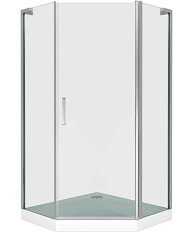 Душевой уголок BAS Pandora 90х90 см профиль хром