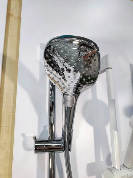 Душевой гарнитур Hansgrohe Raindance Select хром 26621000 (детальная фотография), современные, hi-tech index_1