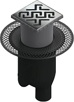 Душевой трап BERGES PLATZ Norma 15 см матовый хром