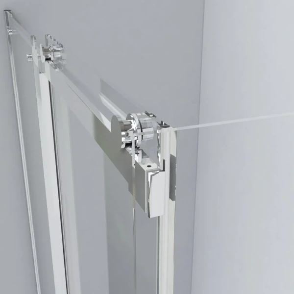 Душевой уголок Vincea Como VSR-1C1012CL 120х100 см стекло прозрачное (детальная фотография), стеклянные, угловые, без поддона