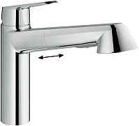 Смеситель для кухни Grohe Eurodisc Cosmopolitan 32257002