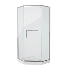 Душевой уголок Grossman Pragma 90х90 см серебристый