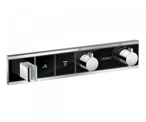 Смеситель для душа Hansgrohe RainSelect хром/черный - фото 3