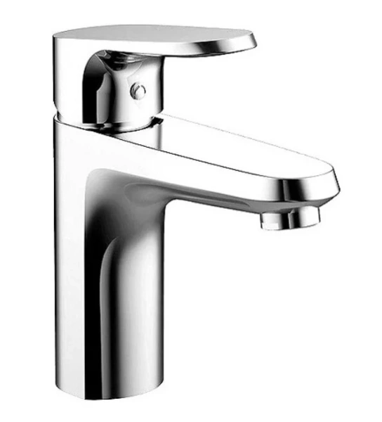 Смеситель для умывальника Bravat Pure F1105161C (детальная фотография), современные, hi-tech