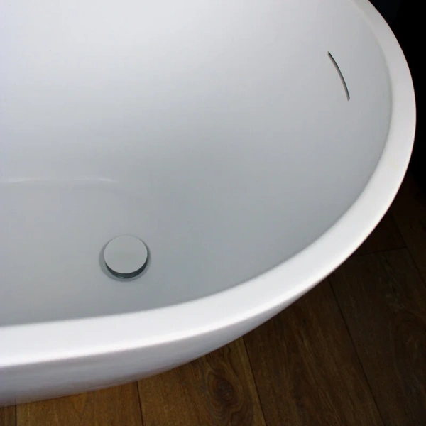 Ванна акриловая Corpa Nera Viotti CN130108, 170 х 74 см, розовый матовый (детальная фотография), отдельностоящие