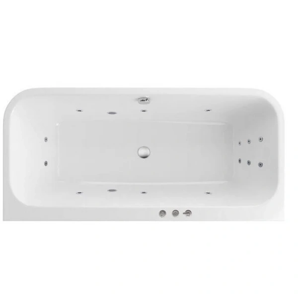 Ванна гидромассажная Excellent Arana Smart 180 x 85 см, белый/хром, WAEX.ARA18.SMART.CR (детальная фотография)