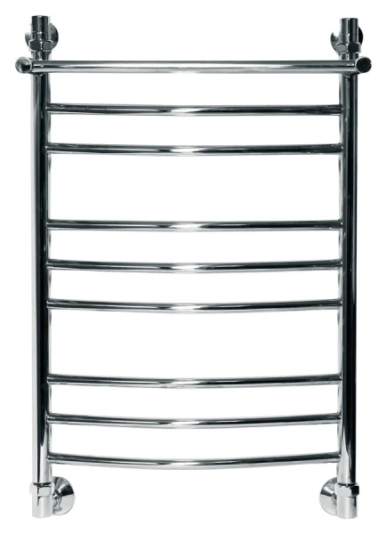 Полотенцесушитель водяной Ника Arc 80x60 см хром ЛД Г2 ВП 80/60 (детальная фотография), современные, hi-tech